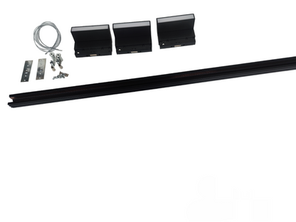 ILLUMIQ TERRA Magnetic Track Light 1 Meter 26mm with 3pcs 6W LED Foldable Flood Warm White 3000K 220V