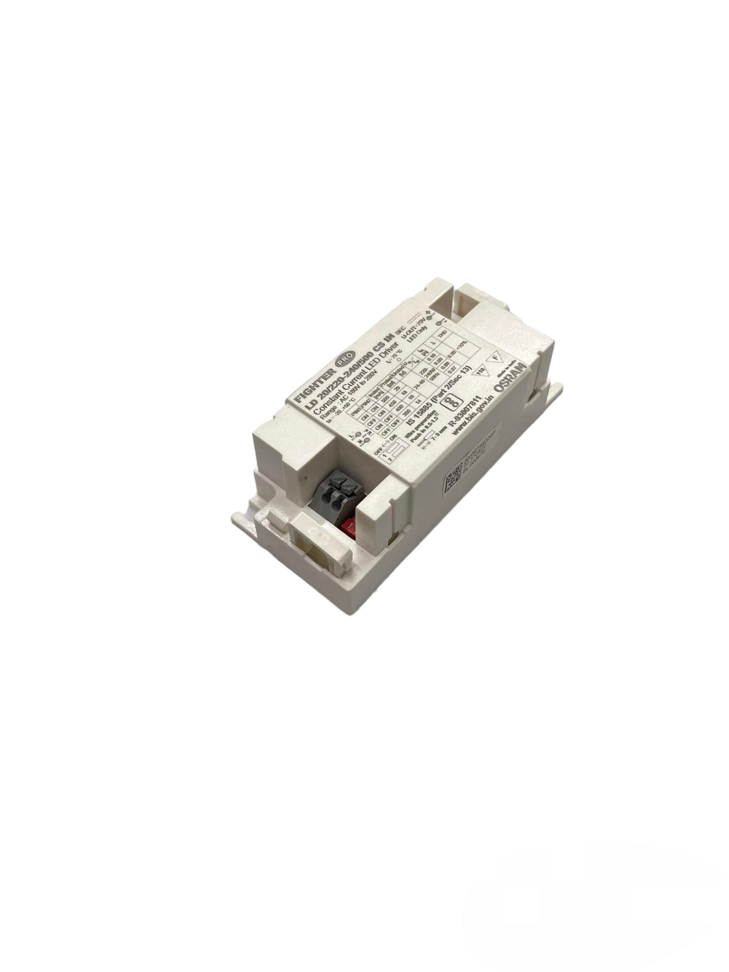 Osram LED Driver Constant Current 220V 21-43V DC 350mA-400mA-450mA- 500mA CSVS20 in Osram ( Figher Pro)