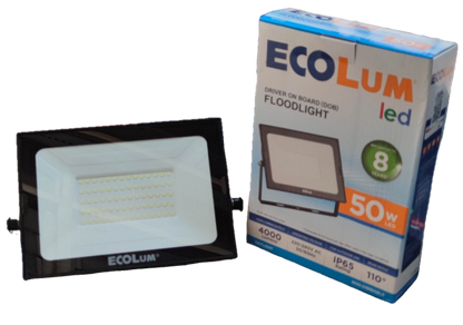 Ecolum 50W LED Flood Light 220V Daylight 6500K CFL3050DL