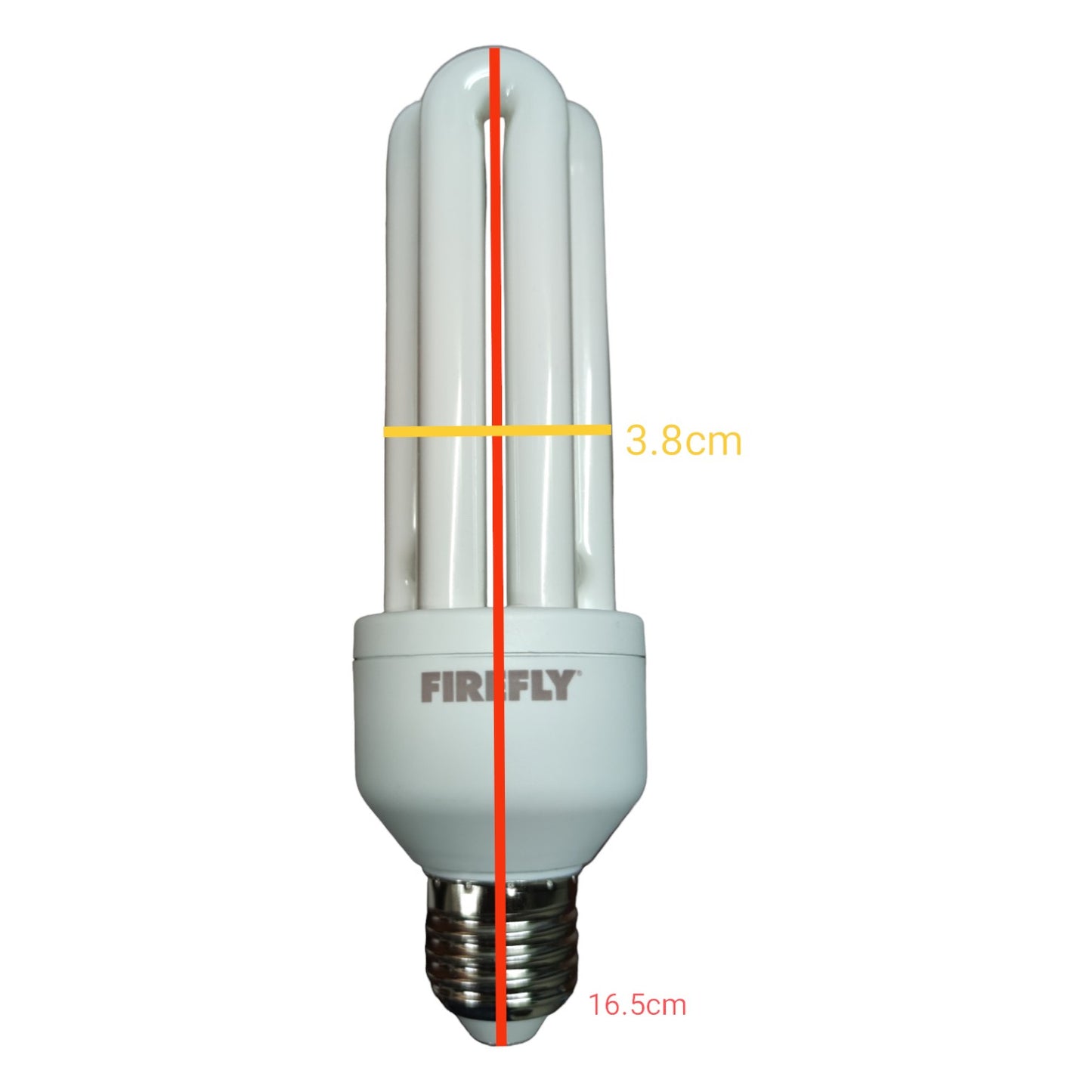 Firefly 18W CFL E27 3U 220V Available in Daylight 6500K or Warm White 3000K