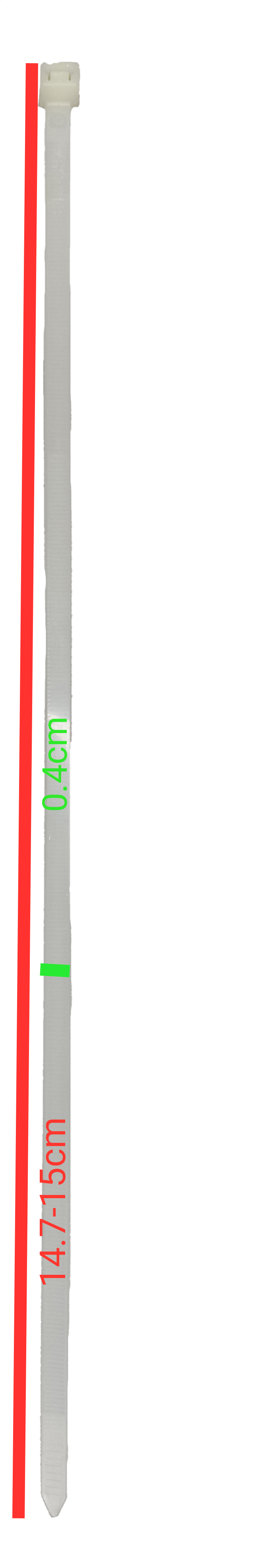 Grippes Cable Tie 6" (100pcs)