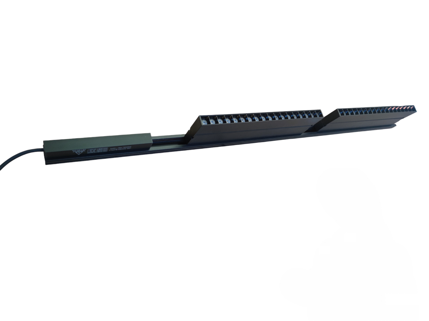 ILLUMIQ TERRA Magnetic Track Light 1 Meter 26mm with 2pc 18W LED Foldable Grille Track Light 220V Warm White 3000K