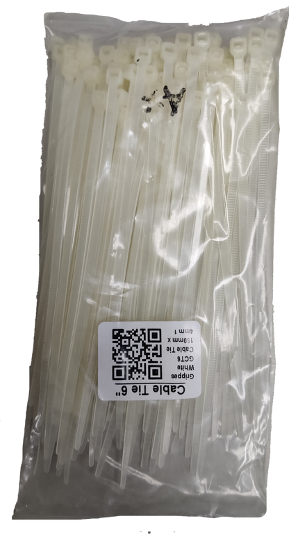 Grippes Cable Tie 6" (100pcs)