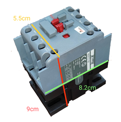 Himel Magnetic Contactor 38A 1NO/1NC 220V Coil Voltage HDC33811M7