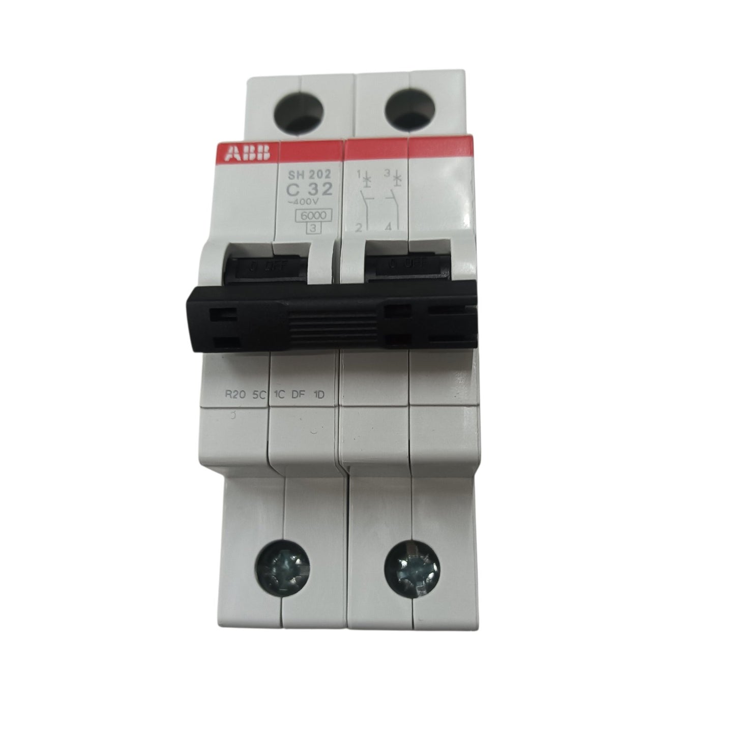 ABB MCB Miniature Circuit Breaker  40A 2  Pole 6 Kaic 220v SH202-C40