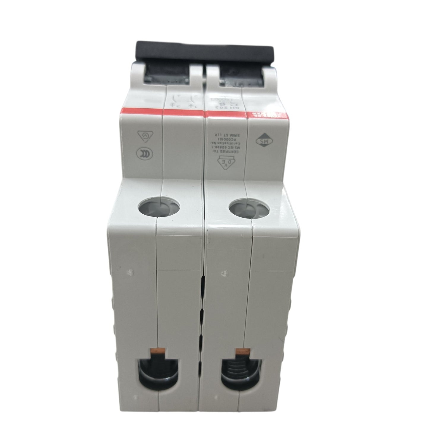 ABB MCB Miniature Circuit Breaker  50A 2  Pole 6 Kaic 220v SH202-C50