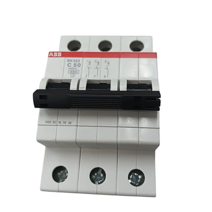 ABB Miniature Circuit Breaker 50A 3 Pole  MCB 10 Kaic 220V SH203-C50