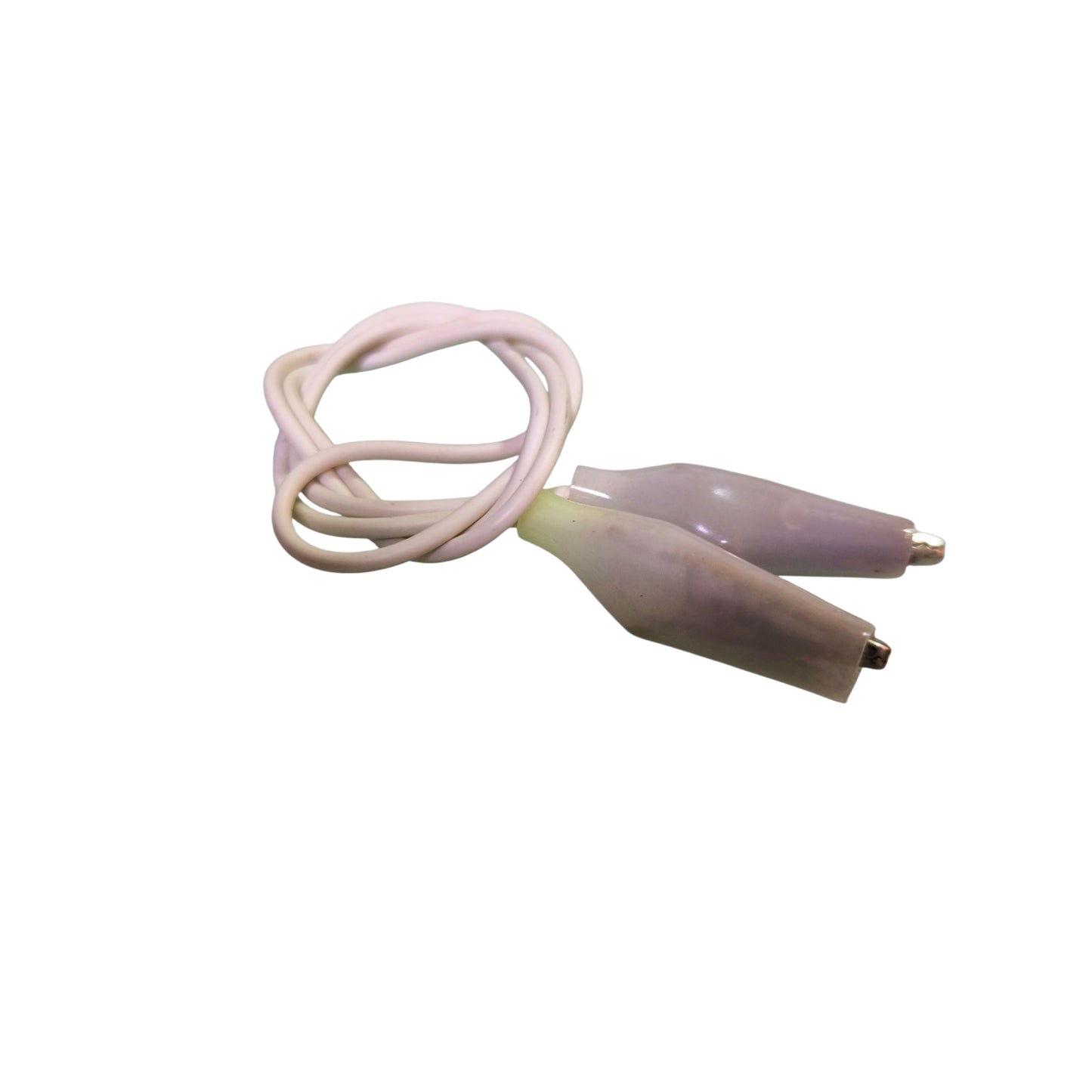 Alligator Clip with 0.25mm AWG 26 Wire 0.5Meter Available in Black and White