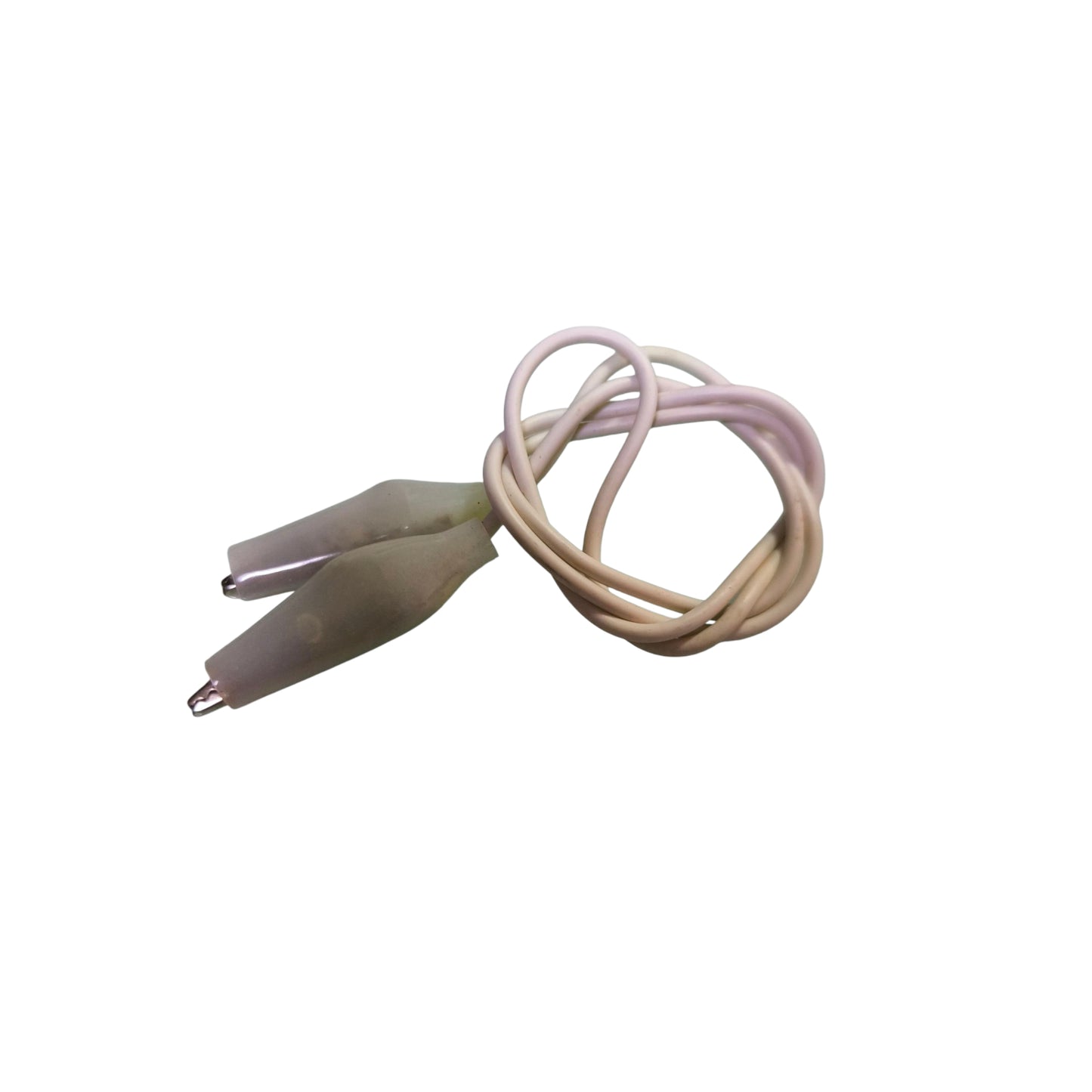 Alligator Clip with 0.25mm AWG 26 Wire 0.5Meter Available in Black and White