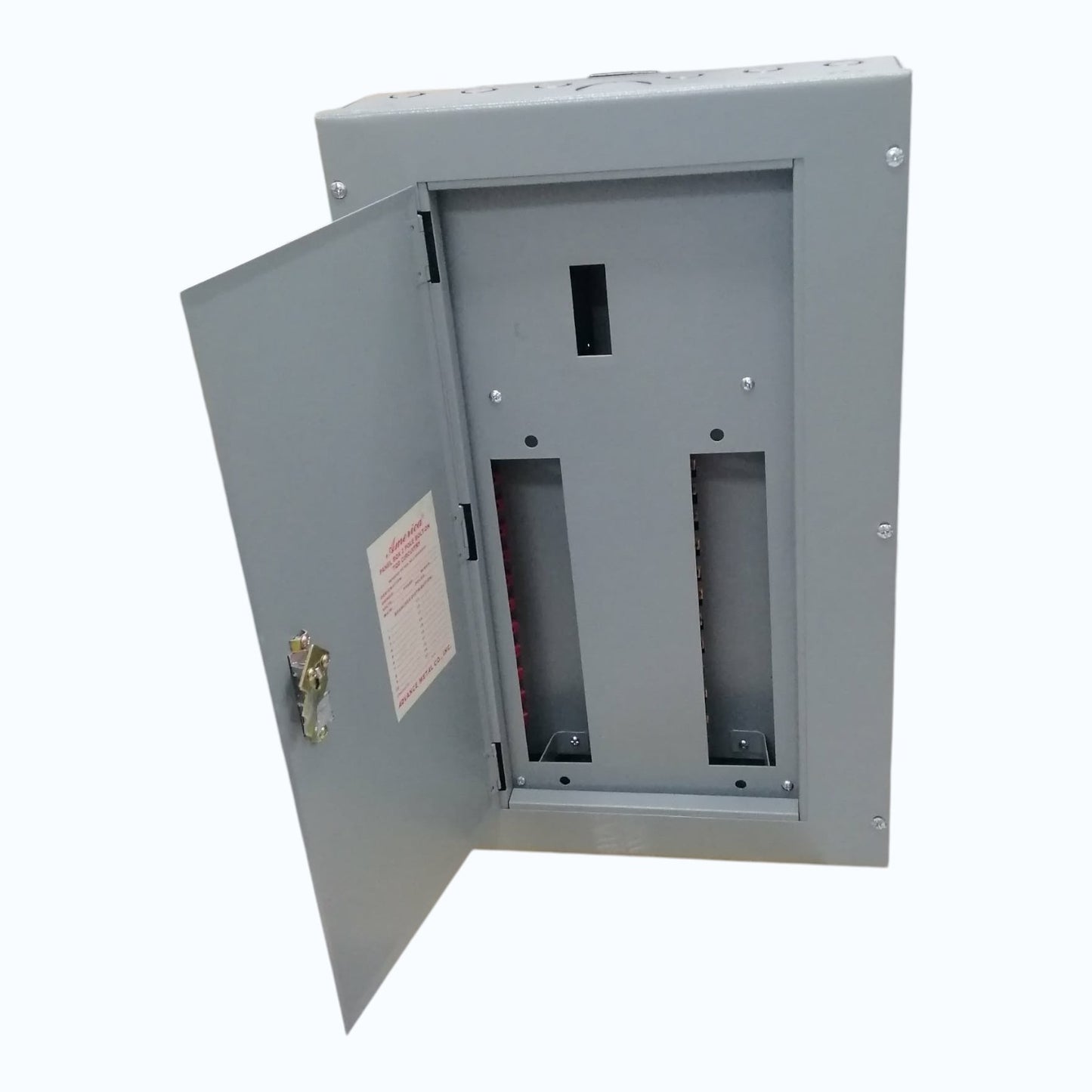 America 12 Branches Panel Board TQD Main 2 Pole For 2 Pole Bolt On Circuit Breaker Surface Type Mounting Distribution Panel