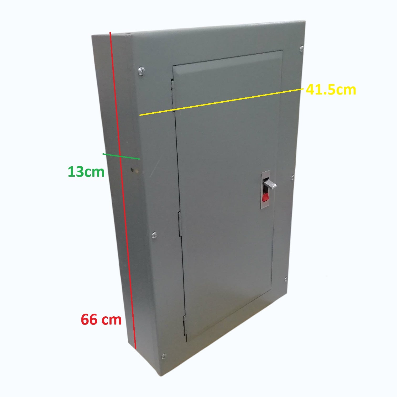 America 12 Branches Panel Board TQD Main 2 Pole For 2 Pole Bolt On Circuit Breaker Surface Type Mounting Distribution Panel