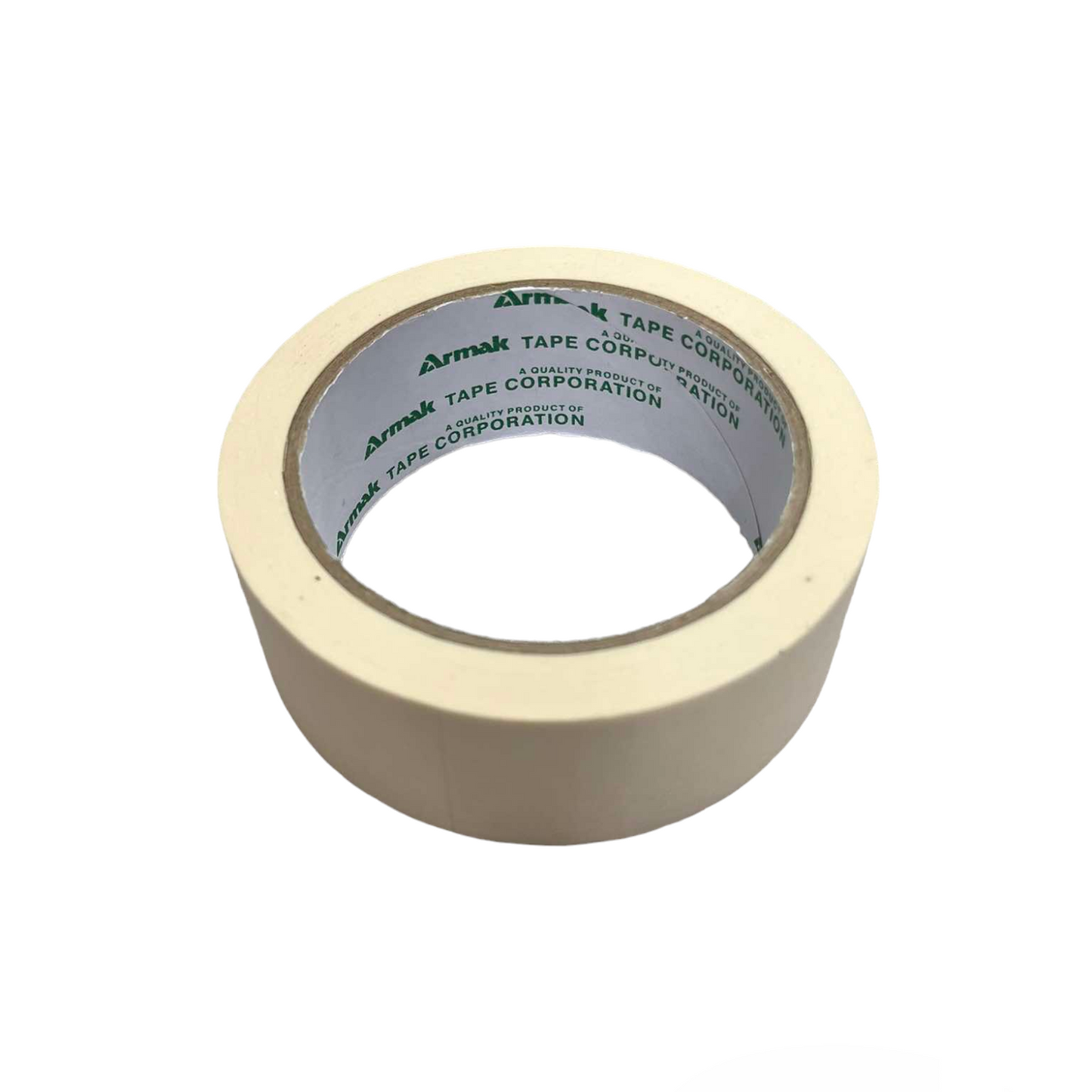 Armak masking tape roll in beige color for painting and surface protection