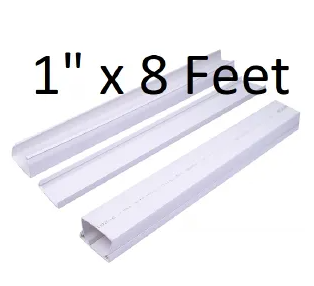 Atlanta PVC Molding 1 25mm x 16mm x 8 Feet Plastic Molding APVCM1