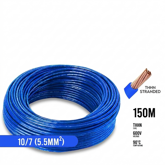 Boston THHN AWG 10/7, THWN 5.5mm² Stranded 150 Meters/Roll 