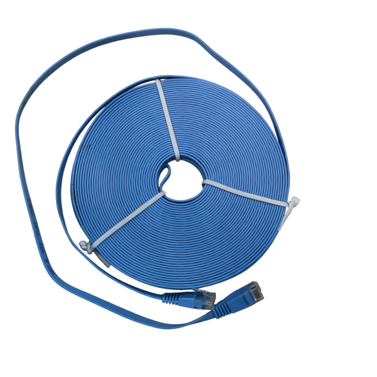 CAT6 UTP Patch Cords 20 Meters Ethernet Cable, LAN Cable, Flat type Cable, CAT 6 Patch Cables