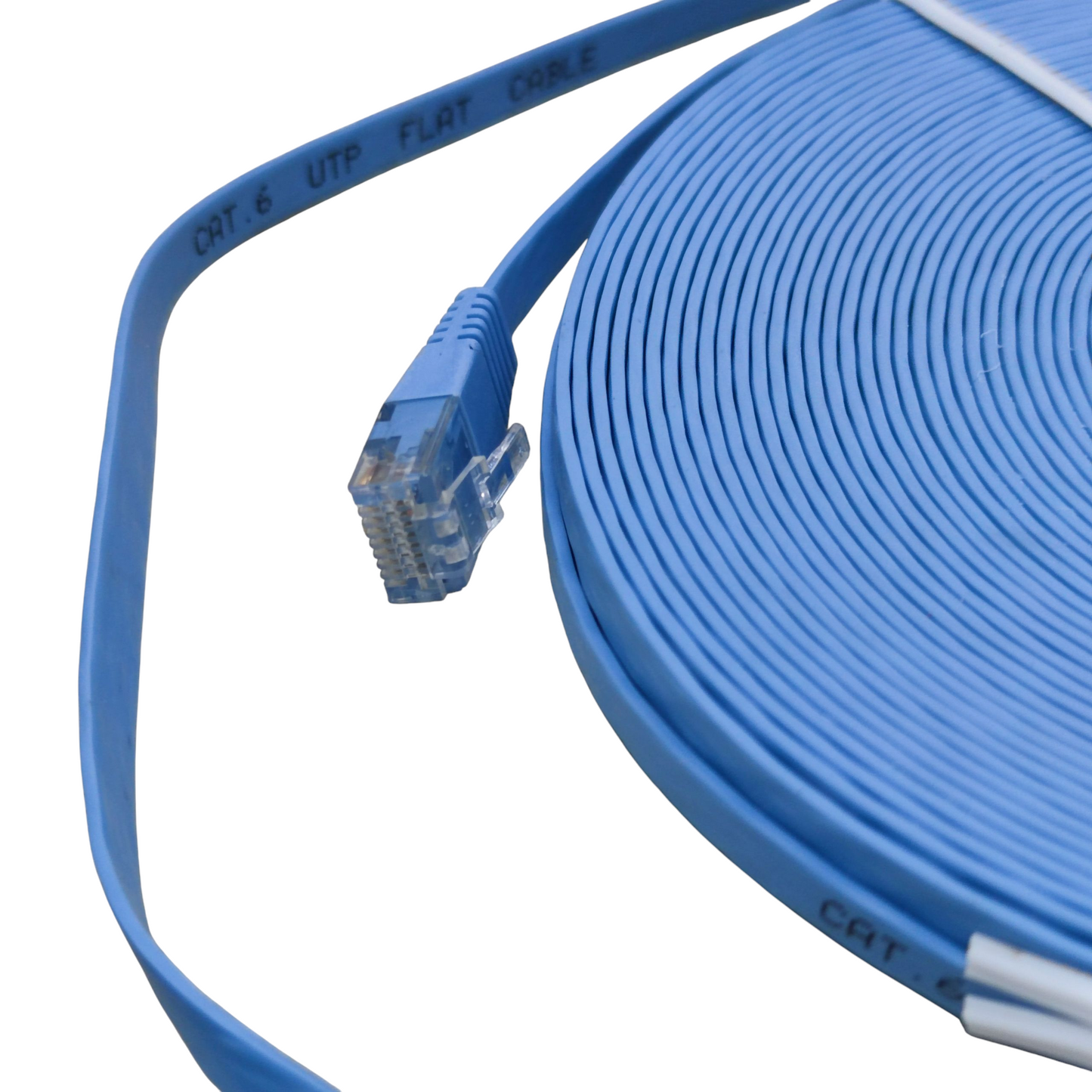 CAT6 UTP Patch Cords 20 Meters Ethernet Cable, LAN Cable, Flat type Cable, CAT 6 Patch Cables