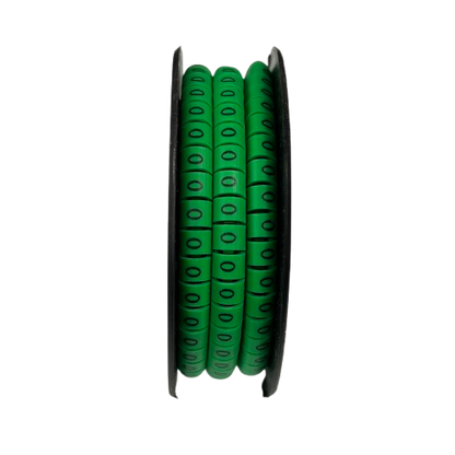 Cable (O) Marker 5.0mm to 7.2mm EC-3G 350pcs Green  Wire Tagging