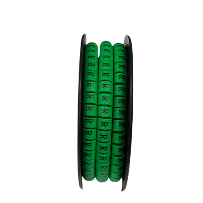 Cable (R) Marker 5.0mm to 7.2mm EC-3G 350pcs Green  Wire Tagging