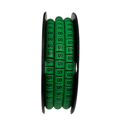 Cable (S) Marker 5.0mm to 7.2mm EC-3G 350pcs Green