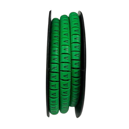 Cable (V) Marker 5.0mm to 7.2mm EC-3G 350pcs Green