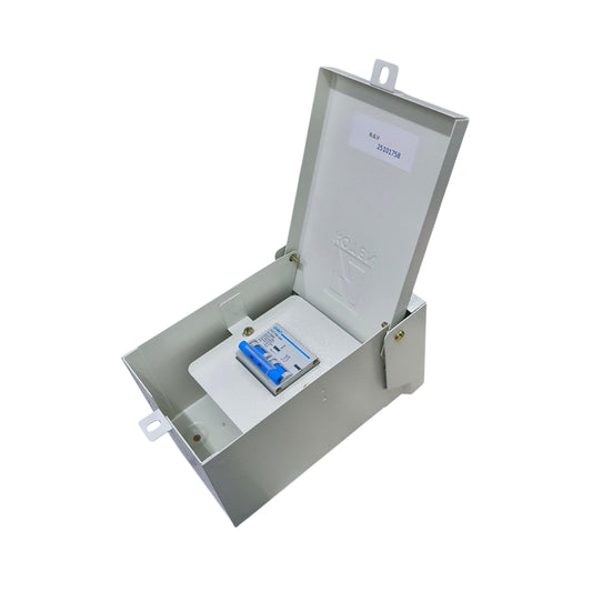 Chint 125A 2Pole 10KAIC 220V with Nema 3r Enclosure K63N NEMA3RE-2P/3P+DZ158-1252P125A10KA