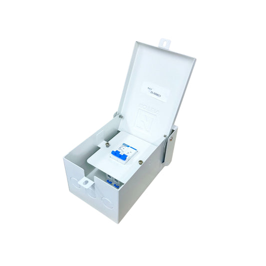 Chint 63A 2P 6KAIC 220V Miniature Circuit Breaker with Nema 3R Enclosure Outdoor NXB-63/C63 6KAIC