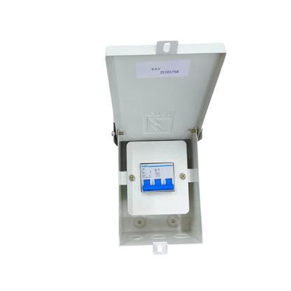 Chint 63A 3Pole 4.5KAIC 220V Miniature Circuit Breaker with Nema 3R enclosure K63N NEMA3RE-2P/3P+EB3PC634.5KA