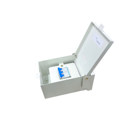 Chint 6A 3Pole 4.5KAIC 220V Miniature Circuit Breaker with Nema 3R enclosure K63N NEMA3RE-2P/3P+EB3PC64.5KA