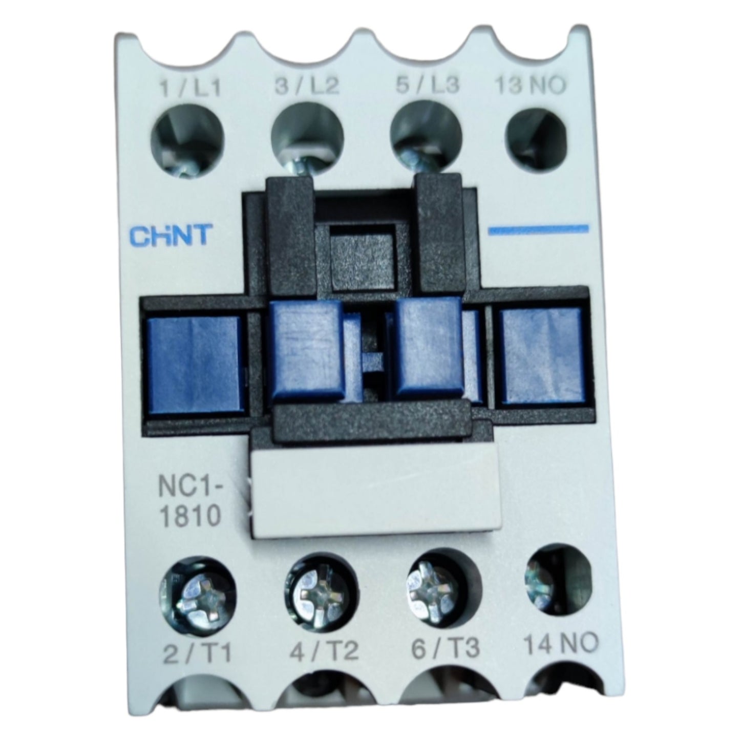 Control relay with 'CHNT' branding on a white background