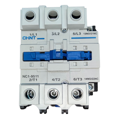 Chint Magnetic Contactor 95A Coil Voltage 220V 4 NO + 1 NC NC1-9511