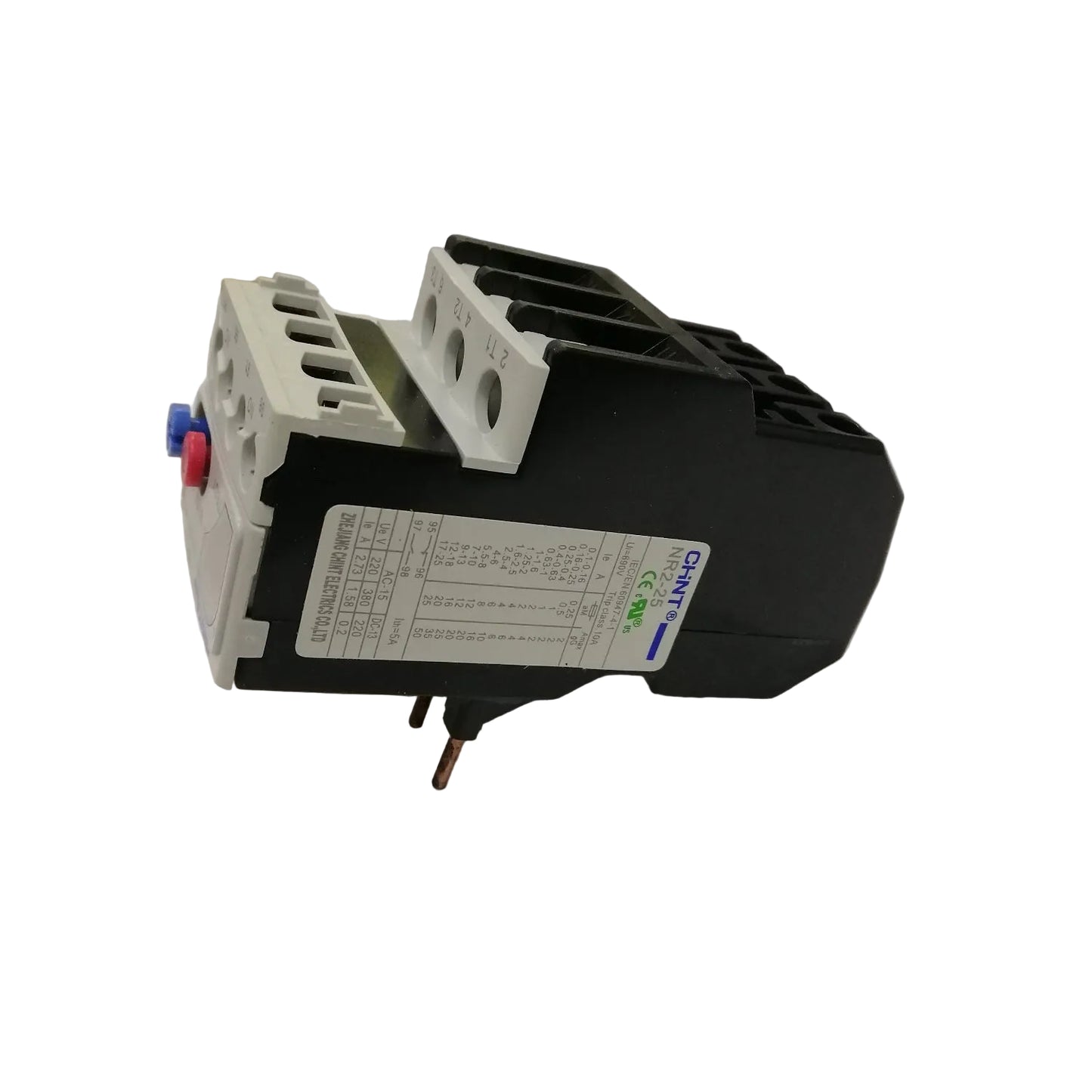 Chint Thermal Overload Relay 0.63-1A NR2-25-0.63-1A