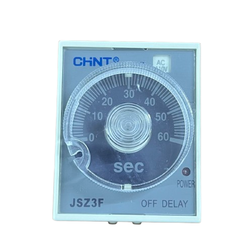Chint Time Delay Relay 0-60 Secs 110V AC JSZ3F 60Secs 110VAC 8 Pins