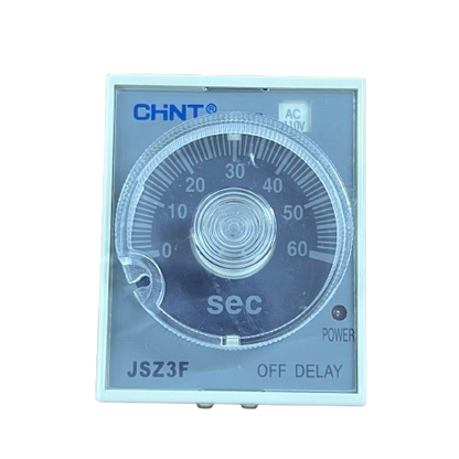 Chint Time Delay Relay 0-60 Secs 110V AC JSZ3F 60Secs 110VAC 8 Pins