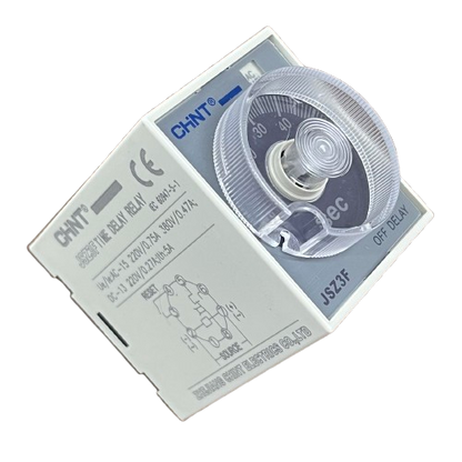 Chint Time Delay Relay 0-60 Secs 110V AC JSZ3F 60Secs 110VAC 8 Pins
