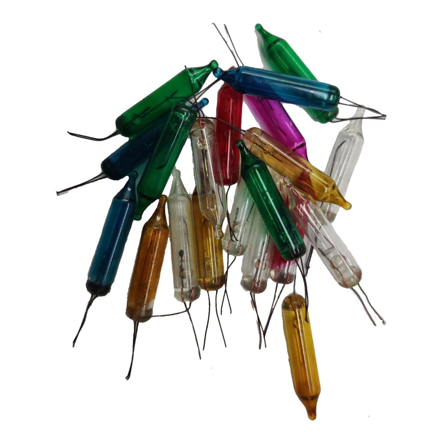 Christmas Light Bulbs Assorted Colors (25pcs of bulbs per pack + 10pcs of bulbs Free for Warranty)