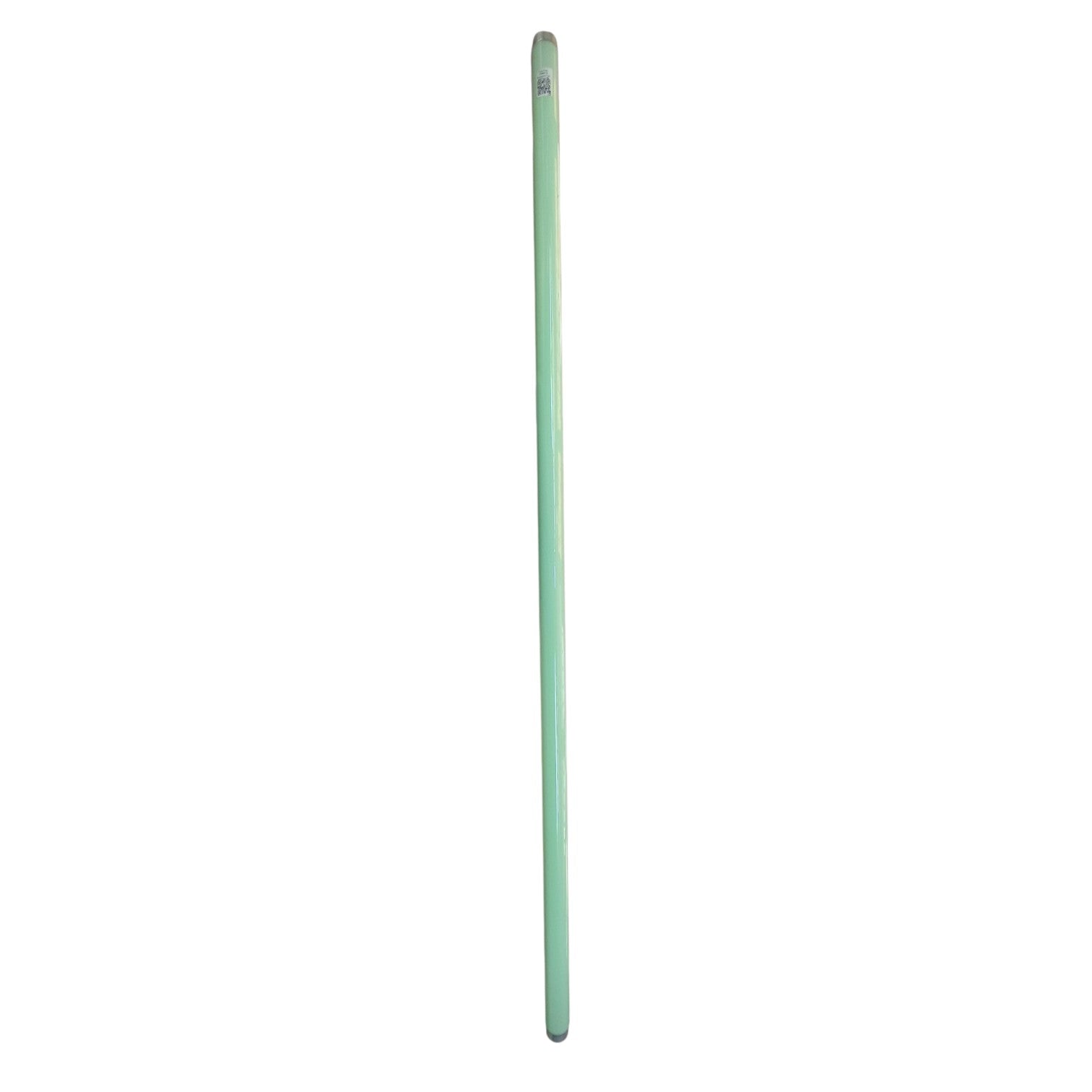 Green paddle on a white background