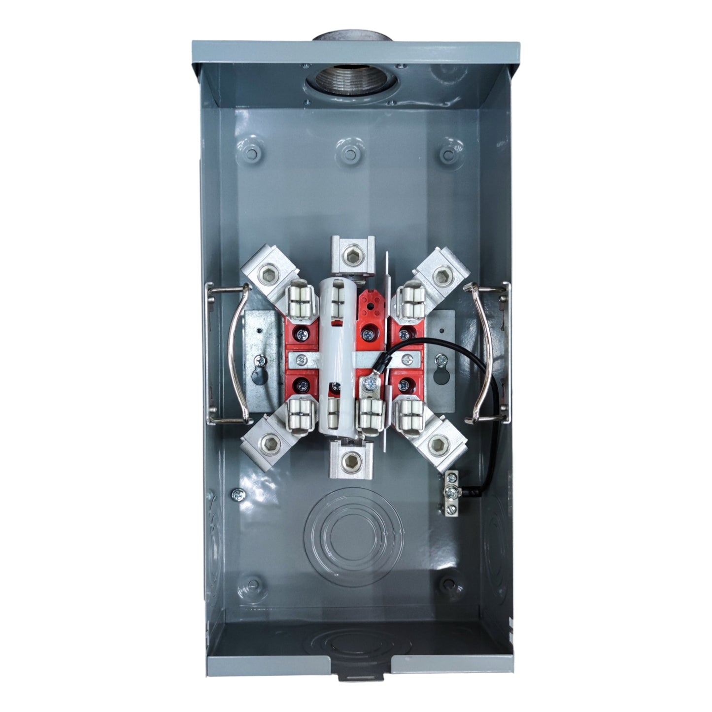 Cirtech 1 1/2 Inches Hub Size Rectangular Meter Base for 7 Jaws KWH Electric Meter Max 200A