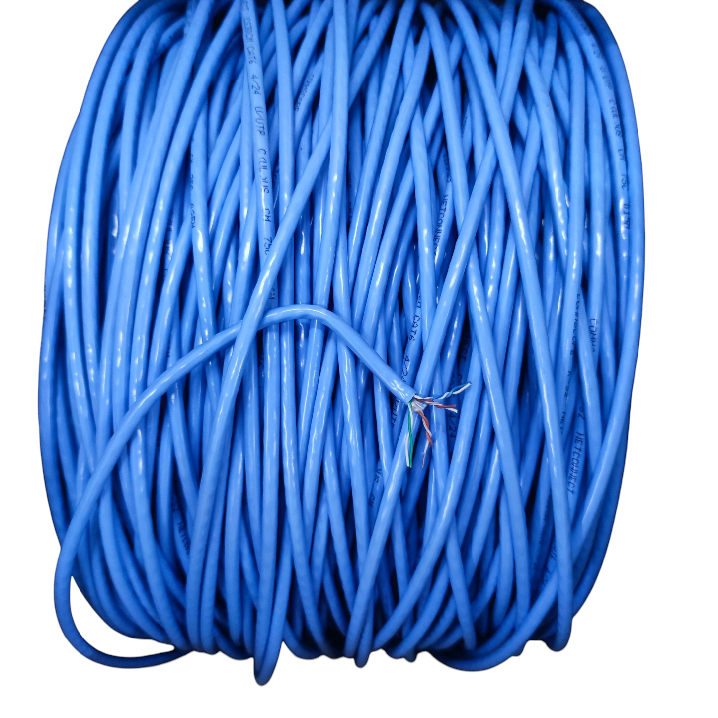 Comscope CAT6 UTP 300 Meters, LAN Cable, Ethernet Cable, Data Cable, Internet Cable, CAT 6 AWG 24 Solid Blue