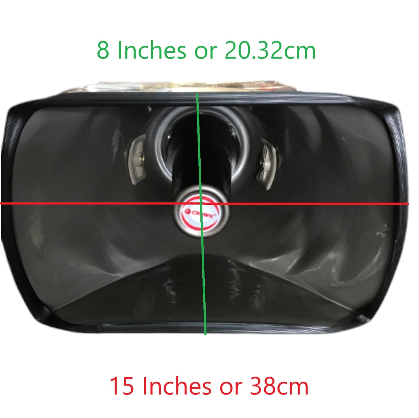 Crown 15 x 8 Trumpet Horn with Bracket Outhorn and Core