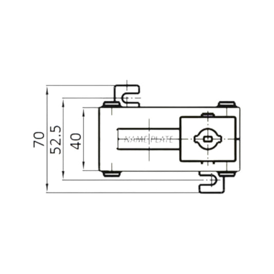 Dixsen 250:5A Split Core Current Transformer Class 1 Burden 1.5 Window Size 20 x 30mm DBP-23 250:5