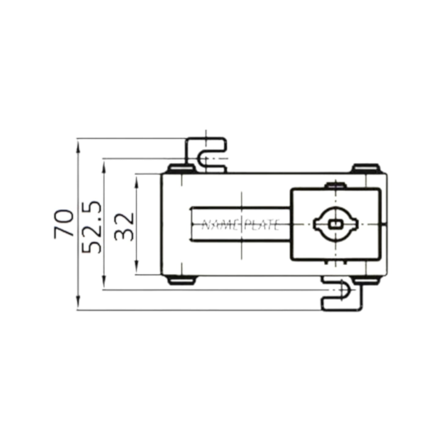 Dixsen 400:5A Split Core Current Transformer Class 0.5 Burden 1.5 Window Size 50 x 80mm DBP-58 400:5
