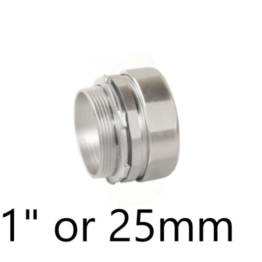 Local 1 EMT Connector Compression 25mm