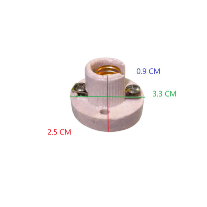 E-10 Porcelain Lamp E10 Bulb Socket 1A 220V