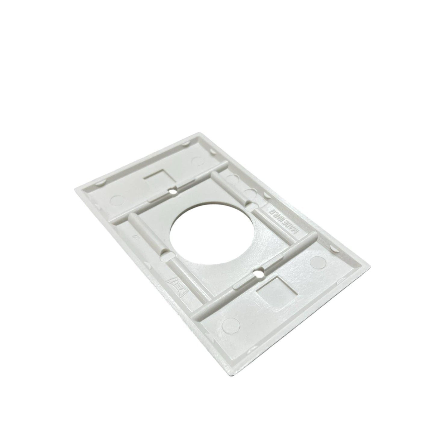 Eagle 1 Gang Round Plate Cover Cream CAT 1131-C
