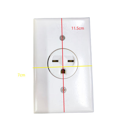 Eagle 1 Gang Tandem Outlet with Plate Cover 816-C 1131C