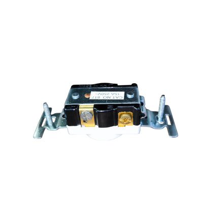 Eagle Flat Pin with Ground 15A 250V CAT 817C