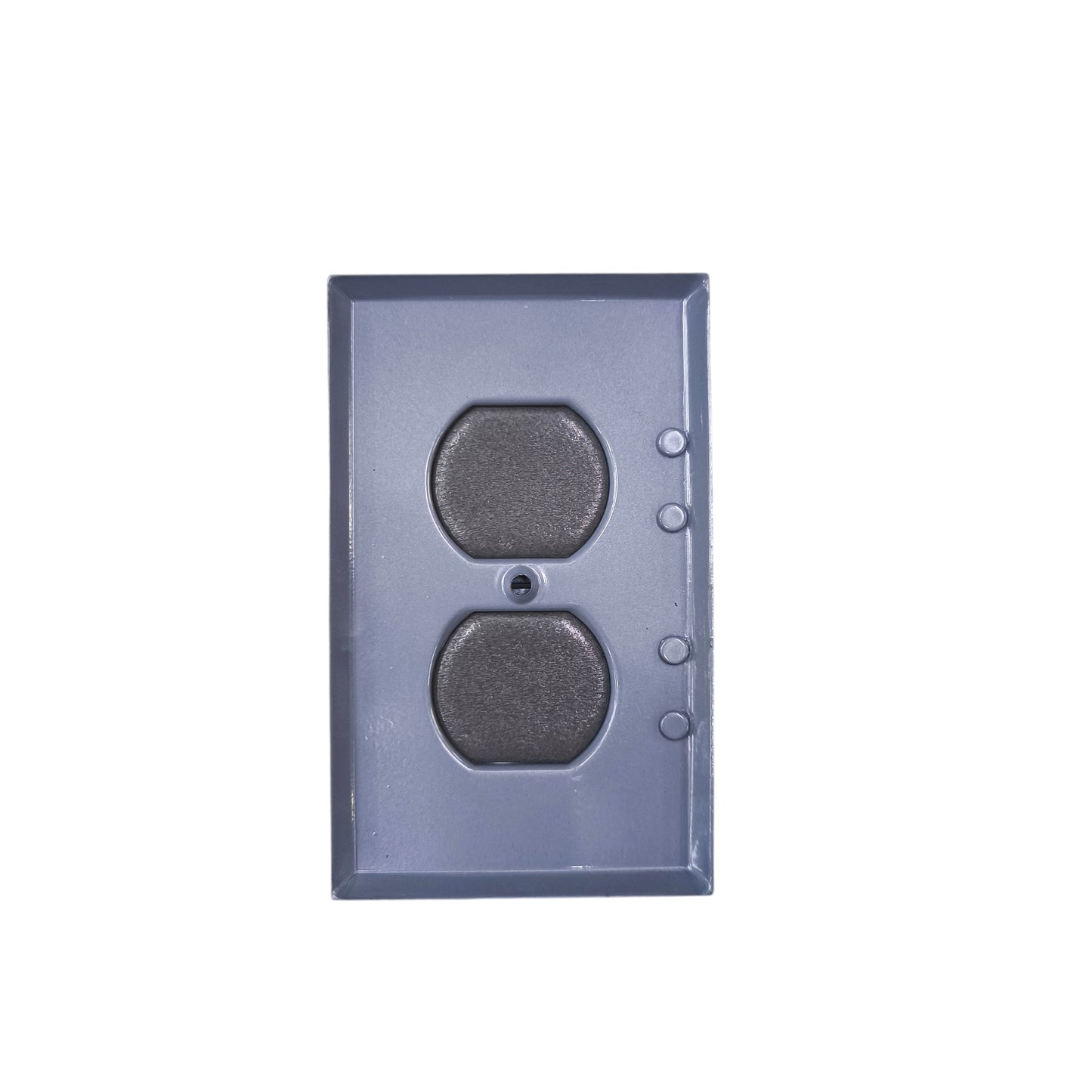Eagle Weatherproof 2 Gang Plate Cover Gray 