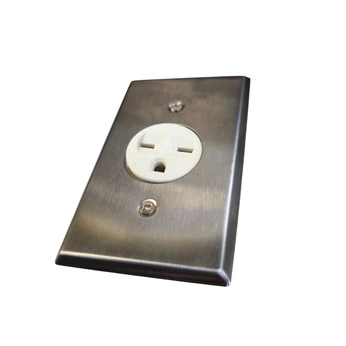 Eagle 1 Gang Tandem Outlet 15A 220V with Metal Plate Cover H1 816-C