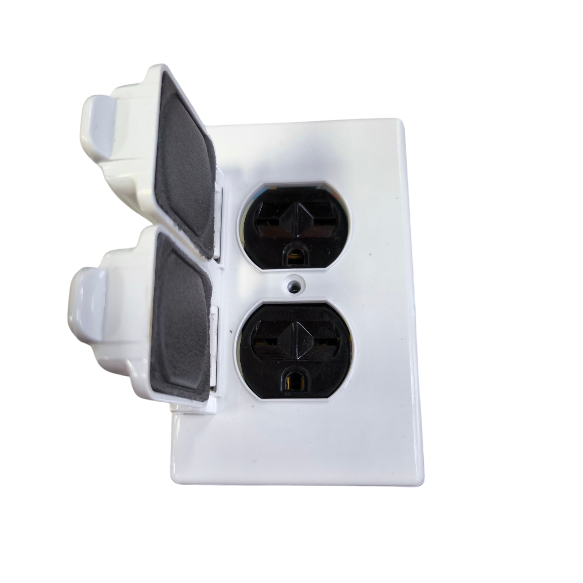 Eagle 2 Gang Weatherproof Tandem Outlet 15A 250V CAT1962 826B