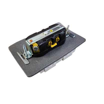 Eagle 2 Gang Weatherproof Tandem Outlet 15A 250V CAT1962 826B